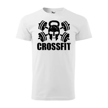 CROSSFIT hobbi férfi póló (Fehér)